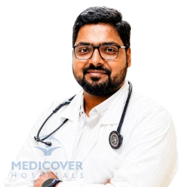 Dr Ventrapati Pradeep , Medical Oncologist, Department of Medicine
