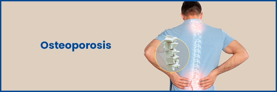 Can a person live a long life with osteoporosis?