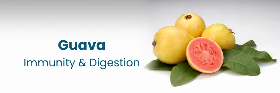 Boost Immunity & Digestion with Guava