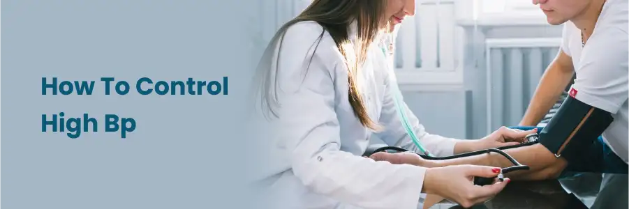 How To Control High Bp