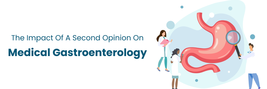 Effects of a second opinion in medical gastroenterology