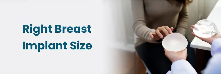 Right Breast Implant Size