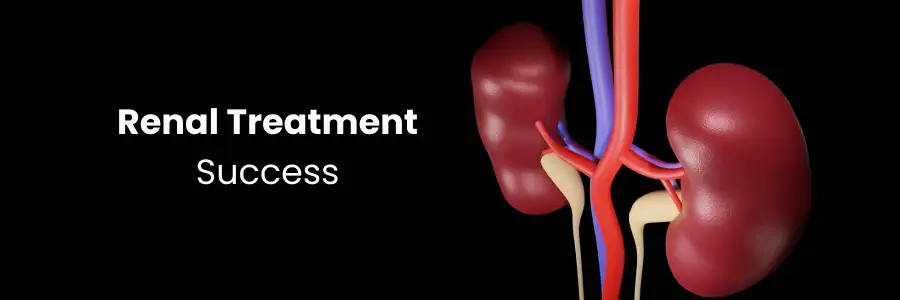 Success rate of Renal treatments