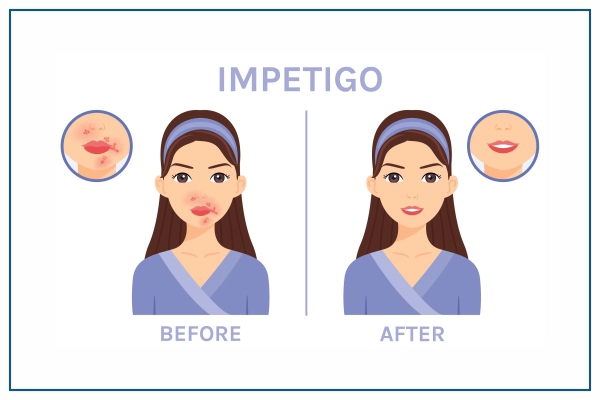 Symptoms of Impetigo