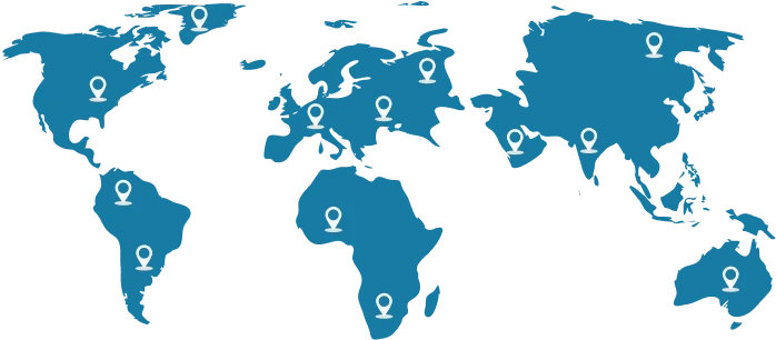 Map showing the locations of our healthcare centers across the city