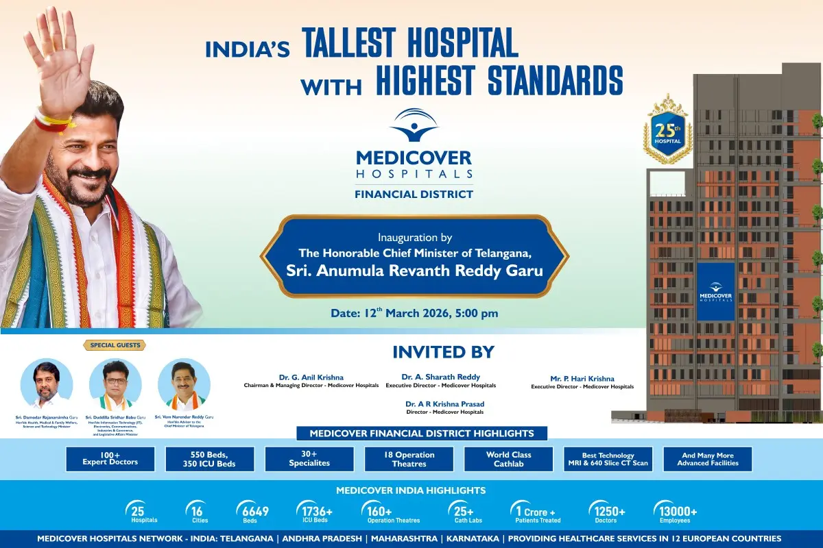 Medicover Hospitals Financial District  inauguration by CM Revanth Reddy