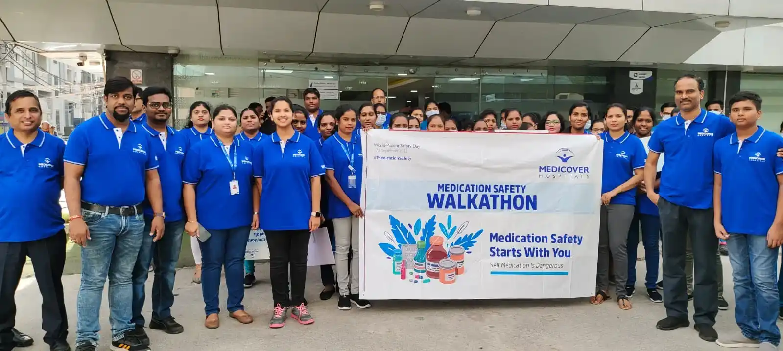 Medicover Hospitals organized an awareness rally to celebrate "World Patient Safety Day"