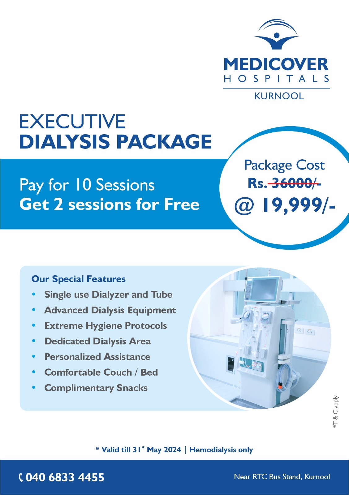 Exclusive Dialysis Package - Kurnool