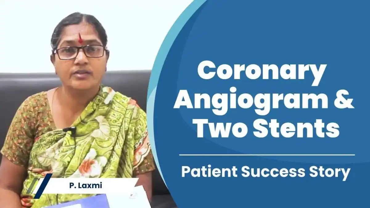 Coronary Angiogram and Two Stents Treatment in Nizamabad