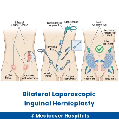 Bilateral Laparoscopic Inguinal Hernioplasty