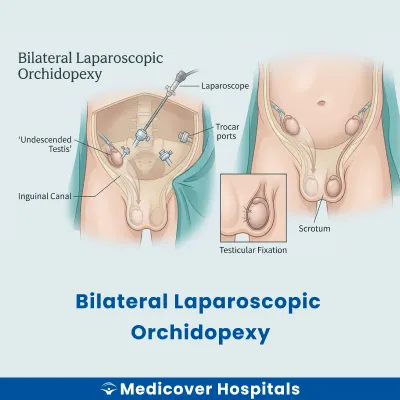 Bilateral Laparoscopic Orchidopexy