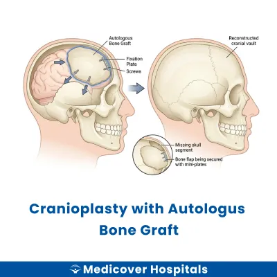 Cranioplasty With Autologus Bone Graft