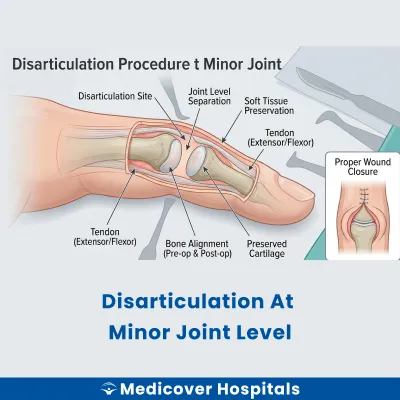 Disarticulation At Minor Joint Level