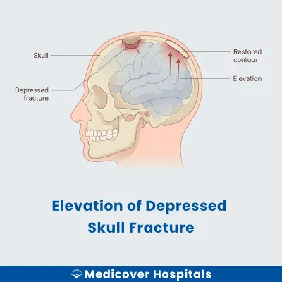 Elevation of Depressed Skull Fracture