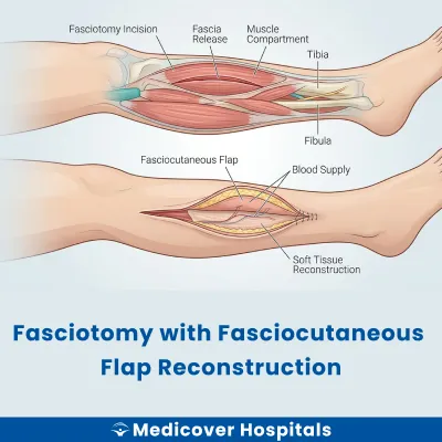 Fasciotomy With Fasciocutaneous Flap Reconstruction