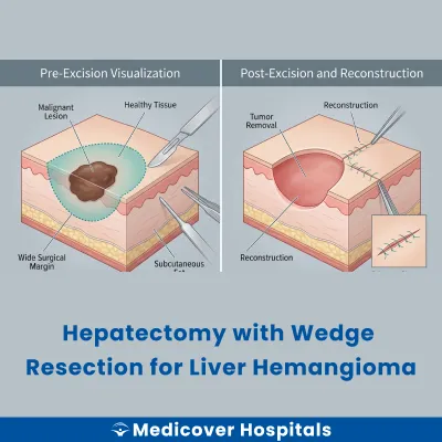 Hepatectomy With Wedge Resection for Liver Hemangioma