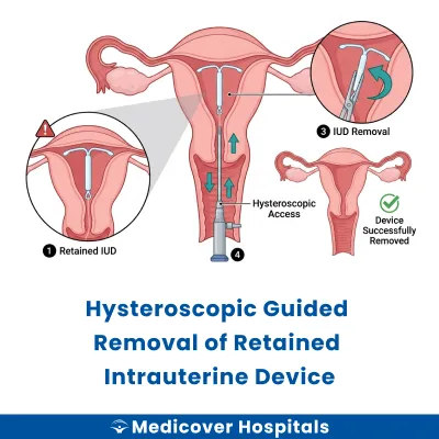 Hysteroscopic Guided Removal of Retained Intrauterine Device