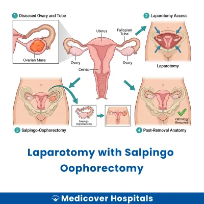 Laparotomy With Salpingo Oophorectomy