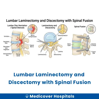 Lumbar Laminectomy and Discectomy With Spinal Fusion