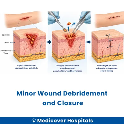 Minor Wound Debridement and Closure