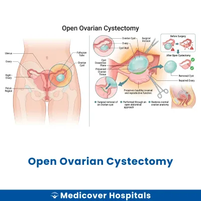 Open Ovarian Cystectomy