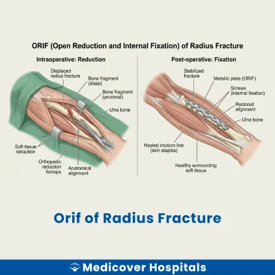 Orif of Radius Fracture