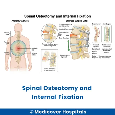 Spinal Osteotomy and Internal Fixation
