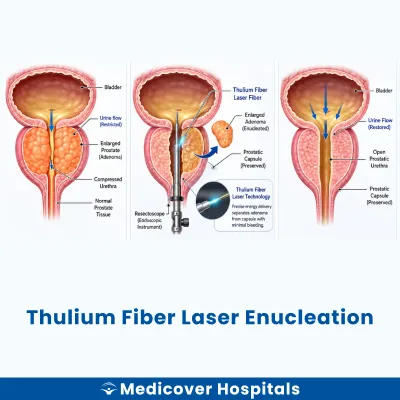 Thulium Fiber Laser Enucleation