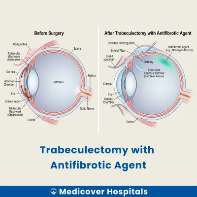 Trabeculectomy With Antifibrotic Agent