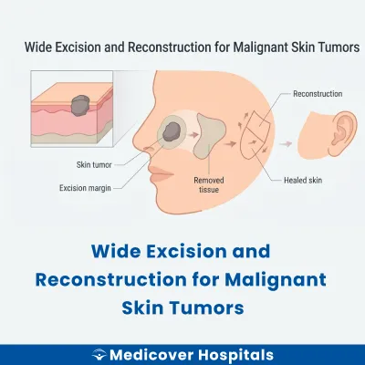 Wide Excision and Reconstruction for Malignant Skin Tumors