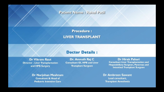 Successful Liver Transplantation Surgery