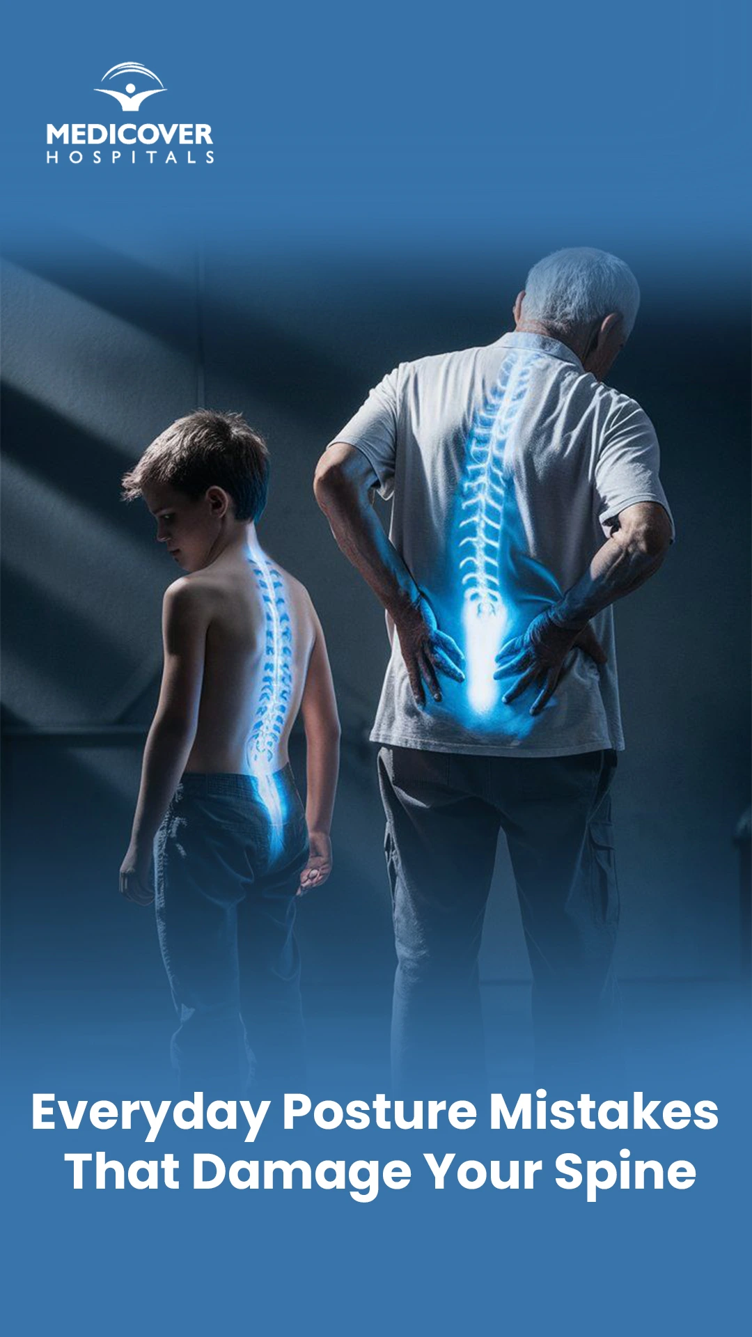 Everyday posture mistakes damaging spine health