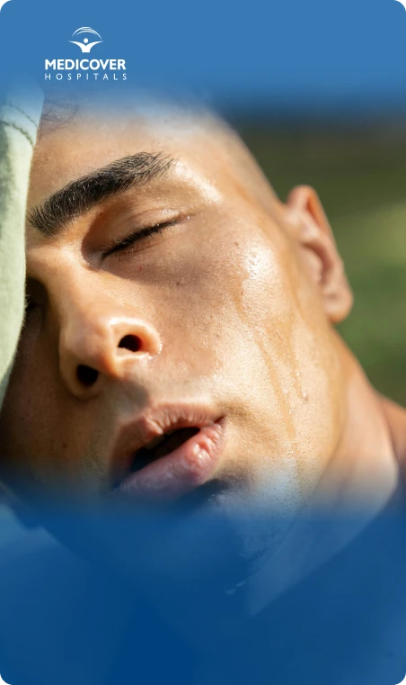 excessive sweating makes you feel uneasy