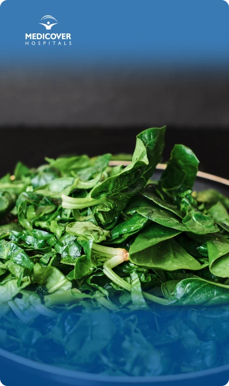 spinach for energy boost