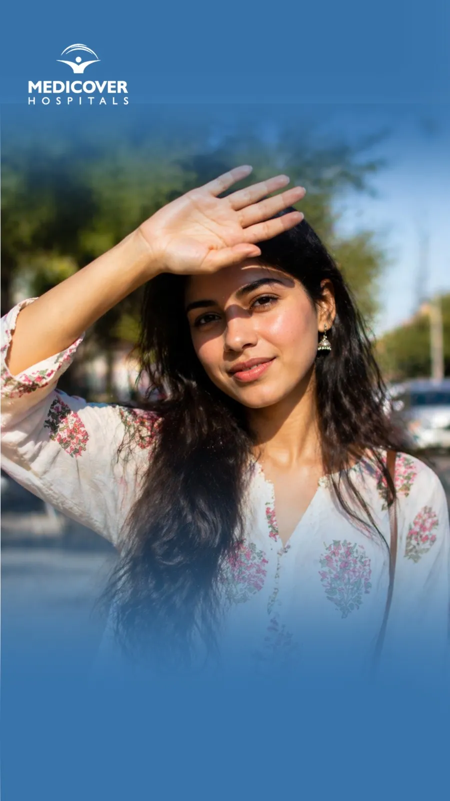 Sun exposure affecting skin health