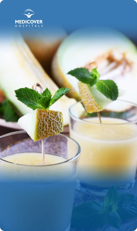 wellness with Ash gourd juice